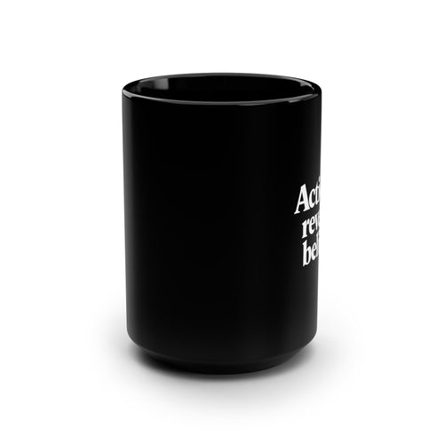 Black 15oz Coffee Mug