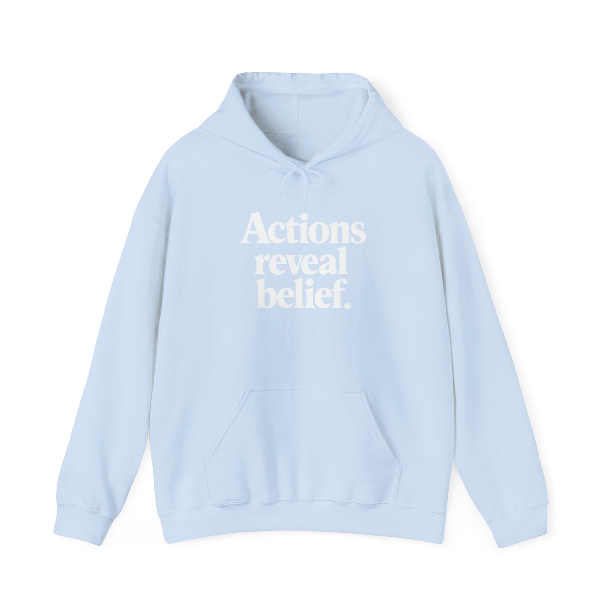 Minimalist Statement Pullover Hoodie