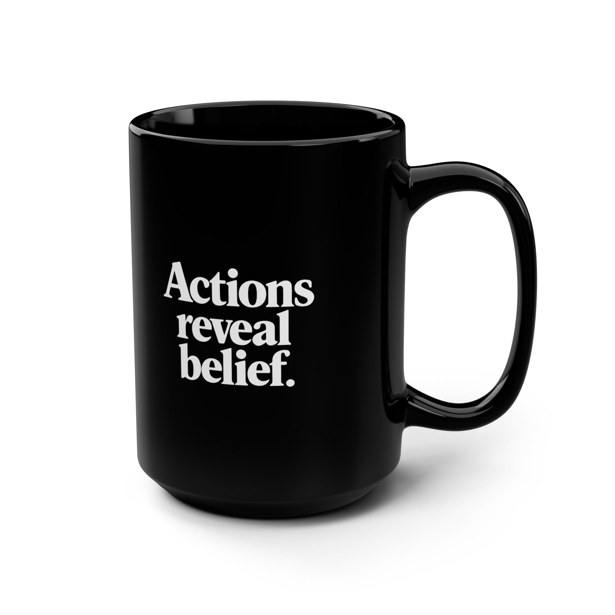 Black 15oz Coffee Mug